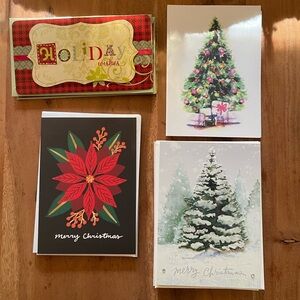 Lot of 16 Christmas Cards Various Holiday Greeting Cards